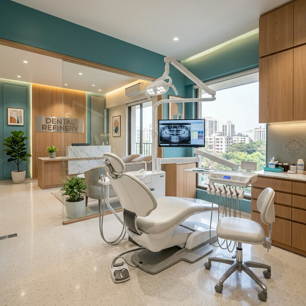 Kedia Dental Care Modern Clinic Interior in Bhubaneswar